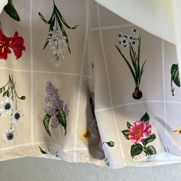 NO OFFER NEW Tuckernuck white & fresh bird 15” perforated sport skirt size S, M - Picture 9 of 10